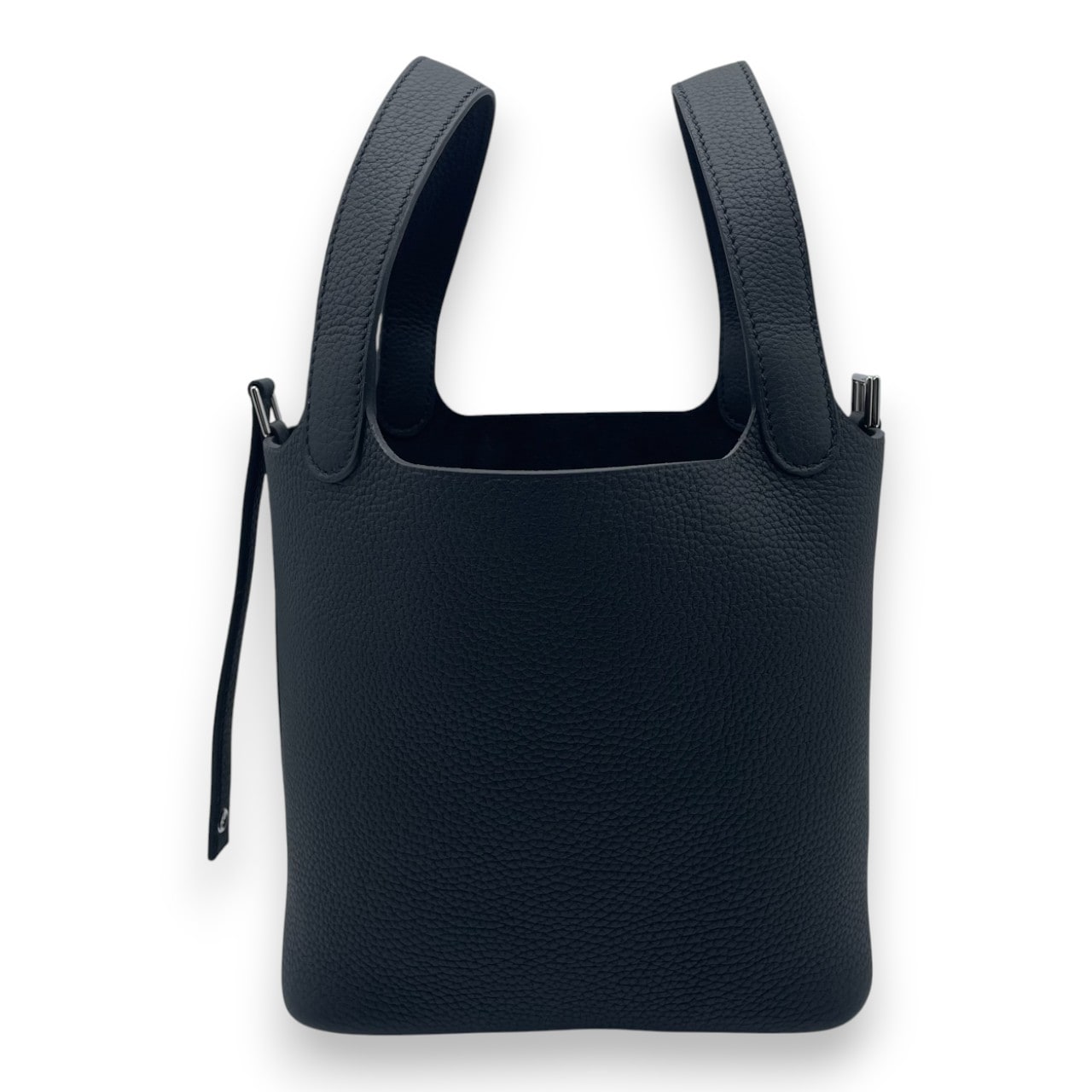 エルメス ピコタンロック PM ノワール トリヨンクレマンス シルバー金具 K刻印