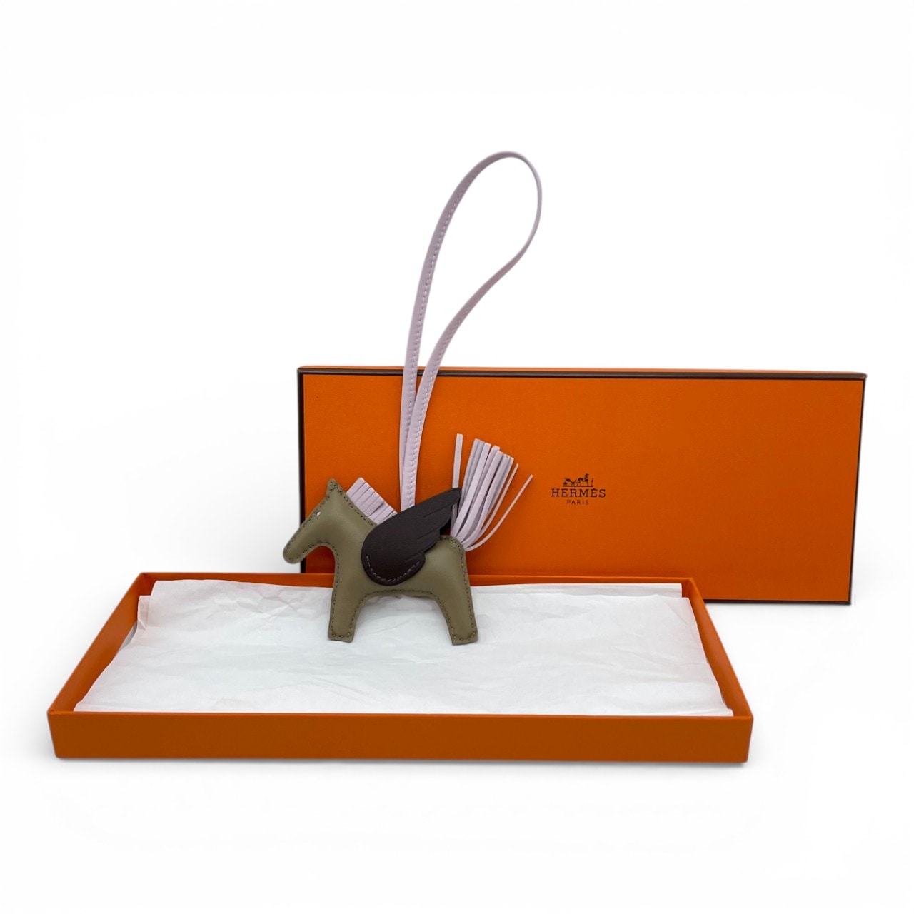 美品　人気色　エルメス　HERMES ペガサス　pm 楽天市場】エルメス Hermes ロデオチャームPM ペガサス ピンク系 箱