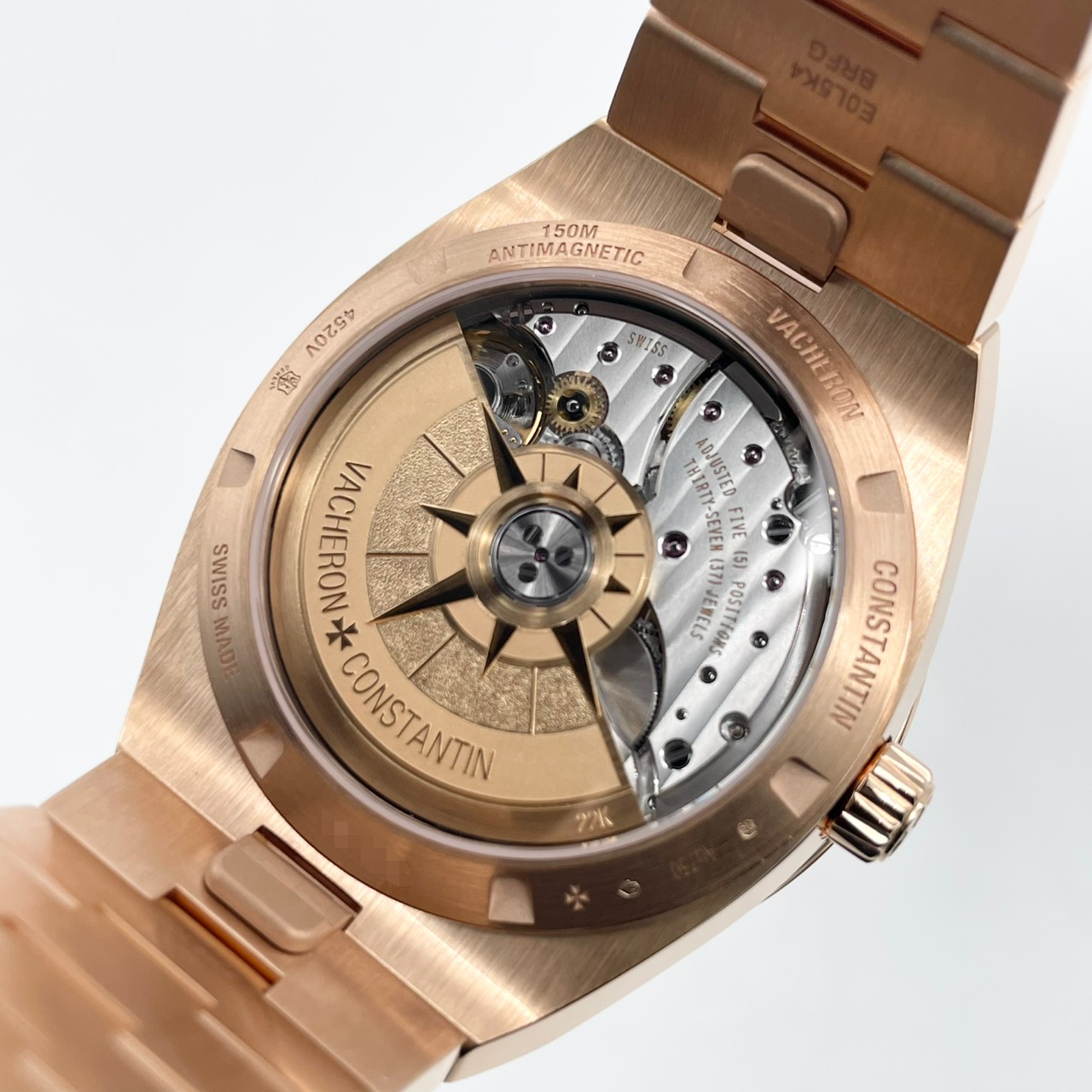 【保証書日付2026年2月！】ヴァシュロンコンスタンタン オーヴァーシーズ 4520V/210R-B967 ピンクゴールド グリーン 41mm
