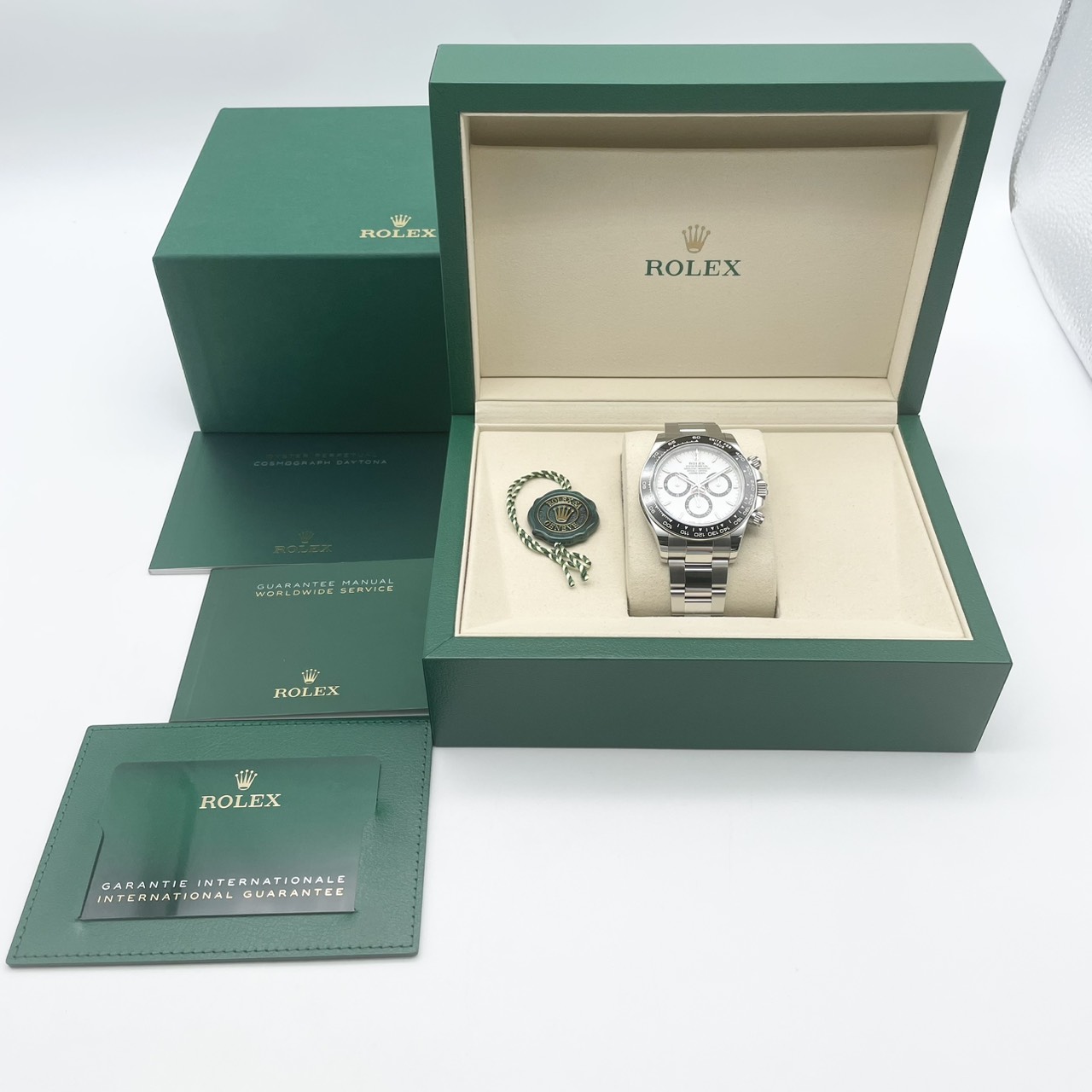 ロレックス デイトナ 126500LN ホワイト ステンレススチール 40mm