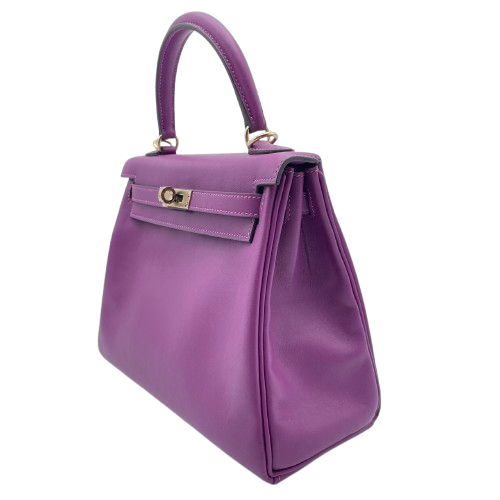 エルメス ケリー 25 アネモネ スイフト ゴールド金具 B刻印