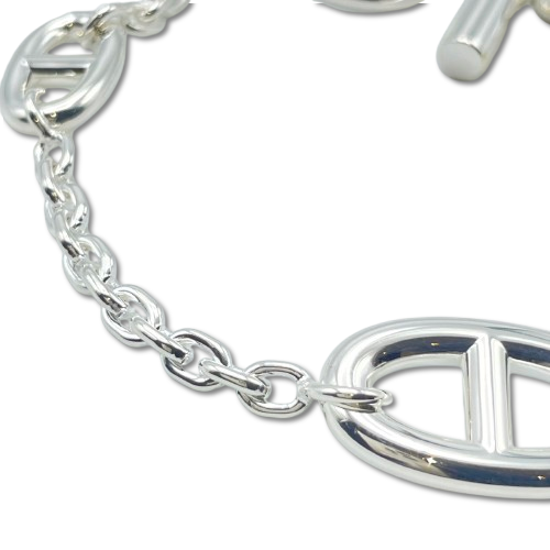 エルメス シェーヌ・ダンクル ファランドール ブレスレット LG