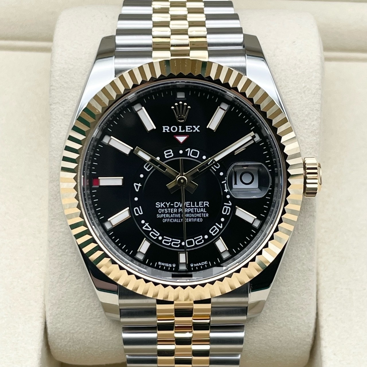 【25年8月ギャラ！】ロレックス スカイドゥエラー 336933 ブラック 42mm