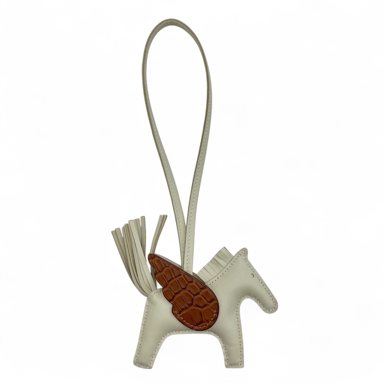 ❤未使用品❤ペガサスMM ソーゴールド エルメス U刻印 アニューミロ 箱付き エルメス HERMES ロデオMM ペガサス ゴールド アニューミロ