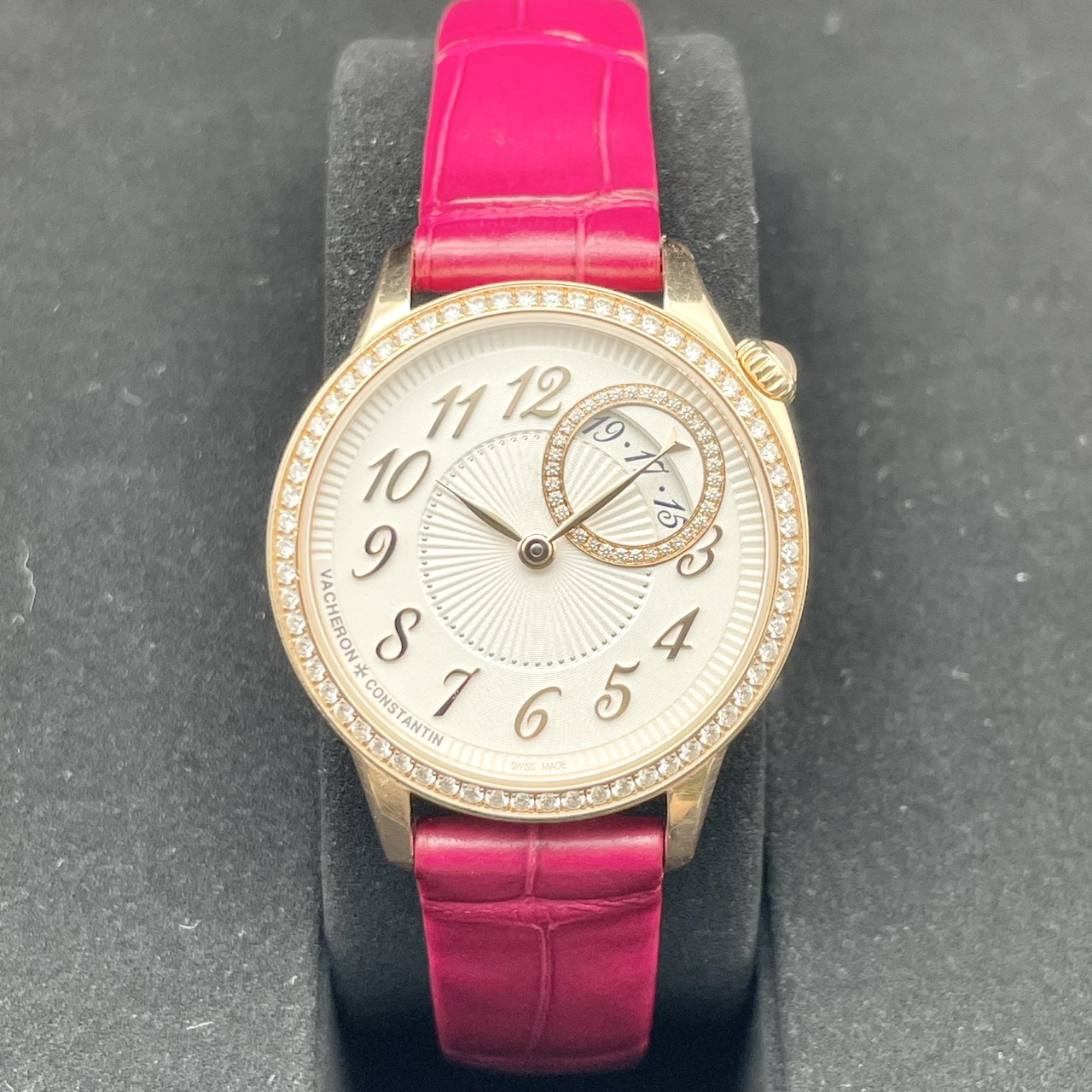 【定価3,300,000円！】ヴァシュロンコンスタンタン エジェリー 1205F/000R-B622 ダイヤベゼル ホワイト 30mm