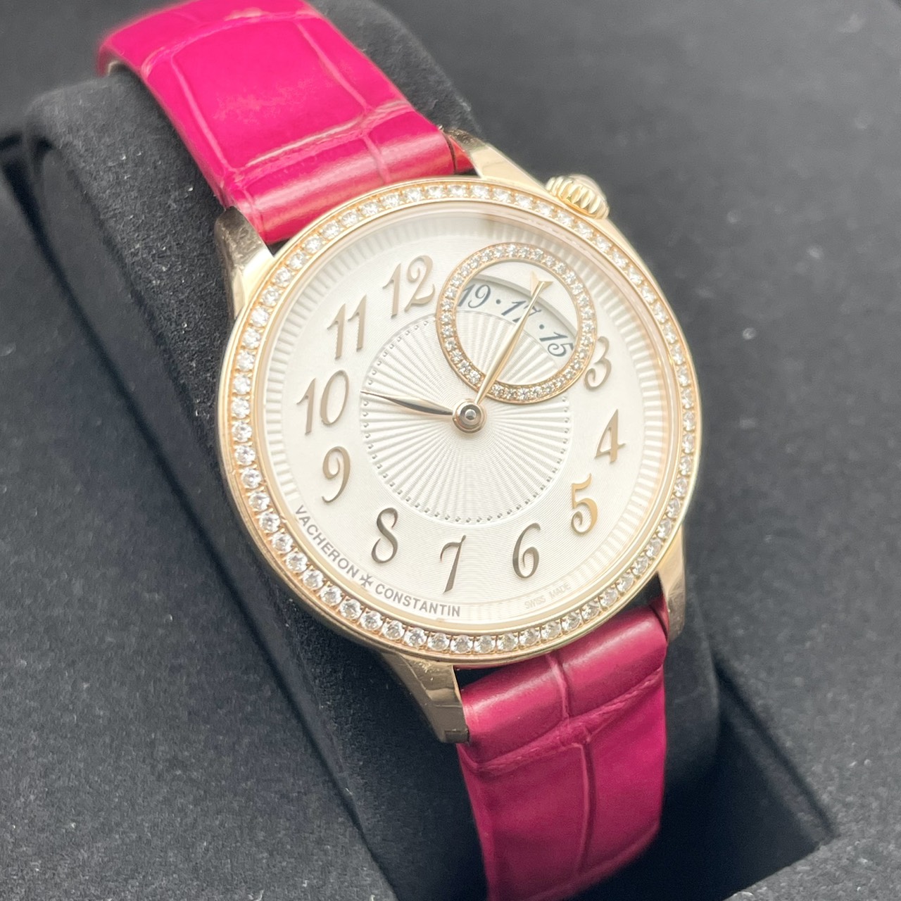 【定価3,300,000円！】ヴァシュロンコンスタンタン エジェリー 1205F/000R-B622 ダイヤベゼル ホワイト 30mm