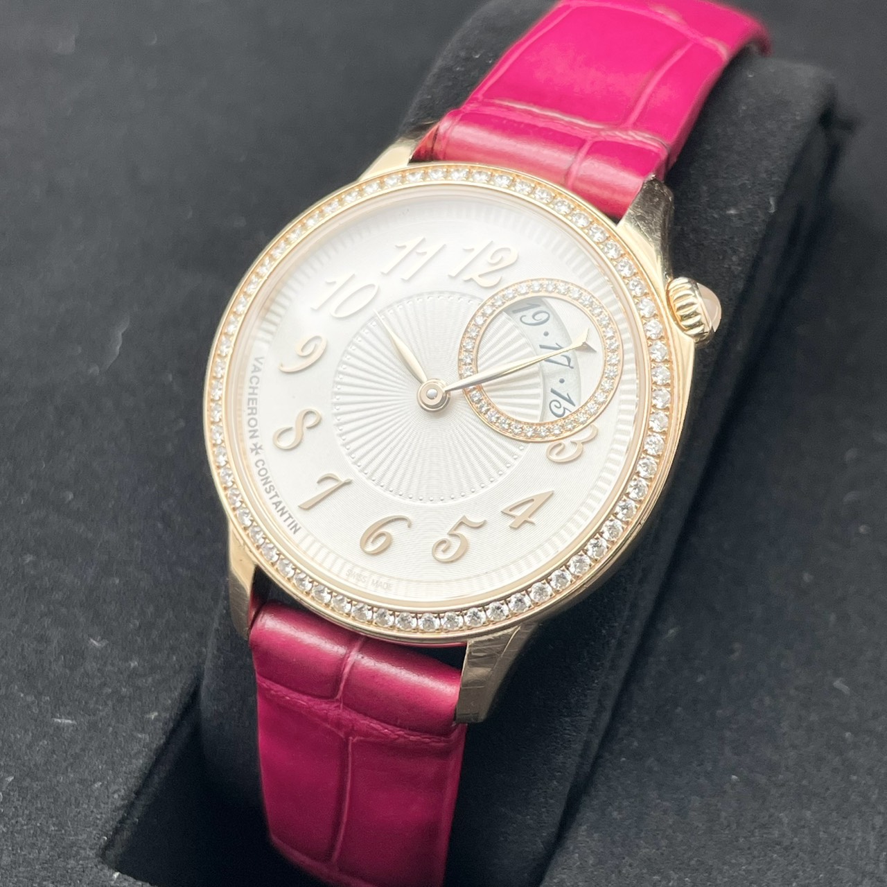 【定価3,300,000円！】ヴァシュロンコンスタンタン エジェリー 1205F/000R-B622 ダイヤベゼル ホワイト 30mm