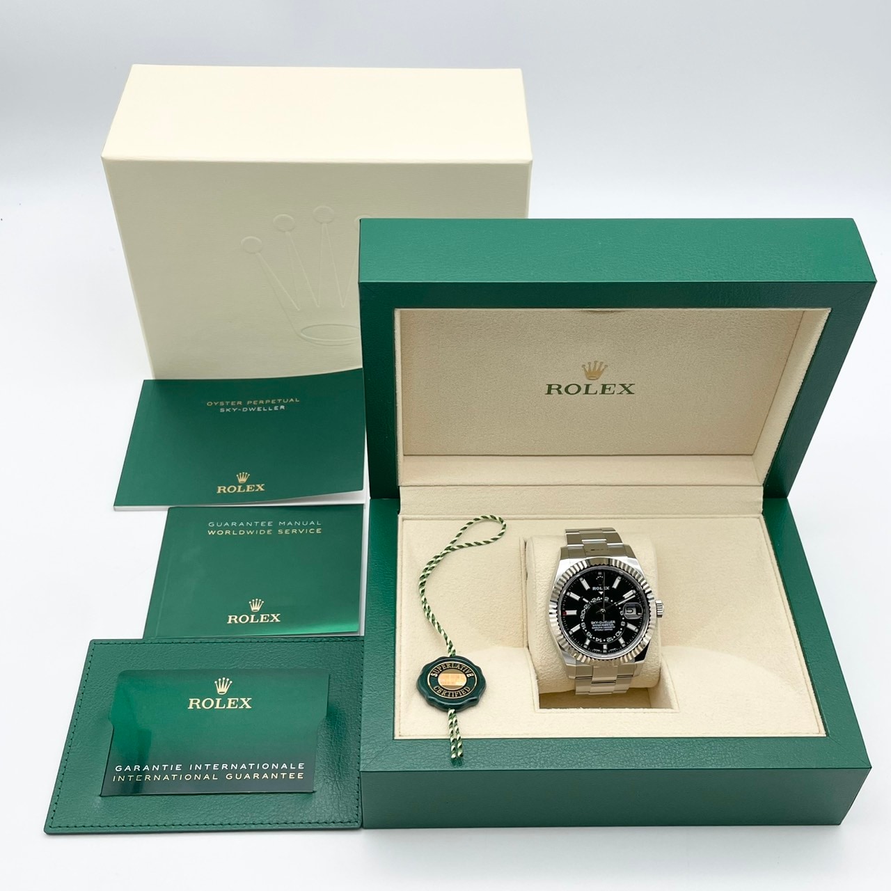 ロレックス オイスターブレスレット スカイドゥエラー用 ロレックス スカイドゥエラー オイスターブレスレット専用 ブラック