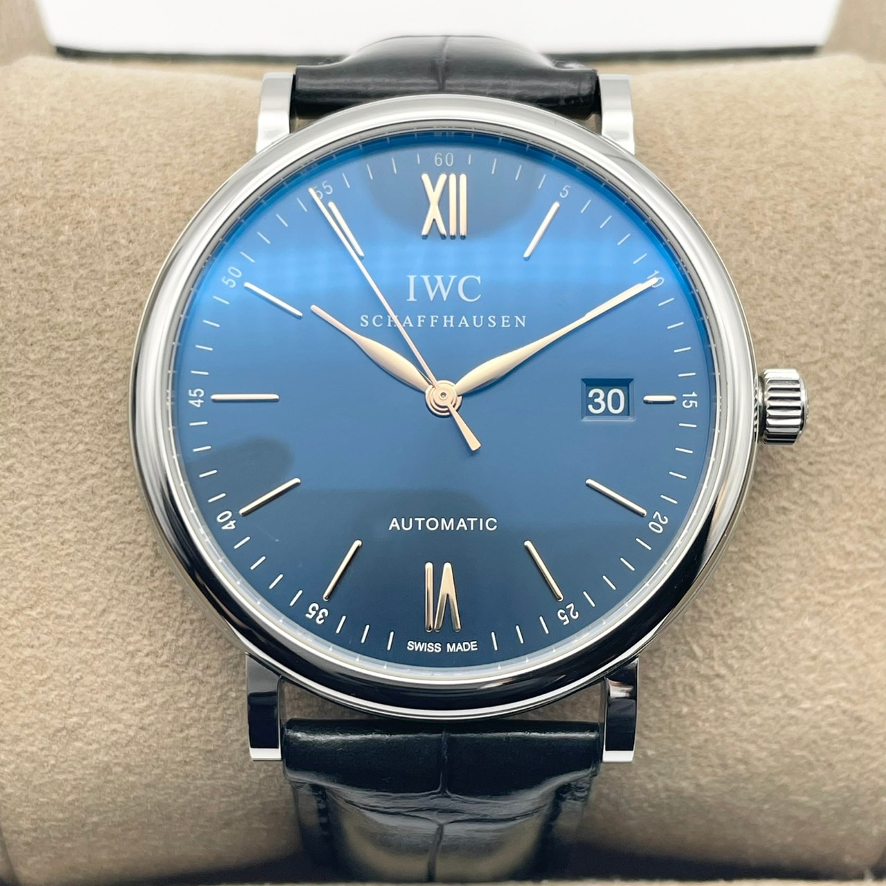 IWC ポートフィノ  IW356523 ブルー 40 mm