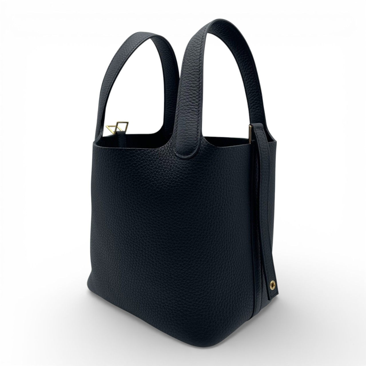 エルメス ピコタンロック PM ノワール トリヨンクレマンス ゴールド金具 K刻印