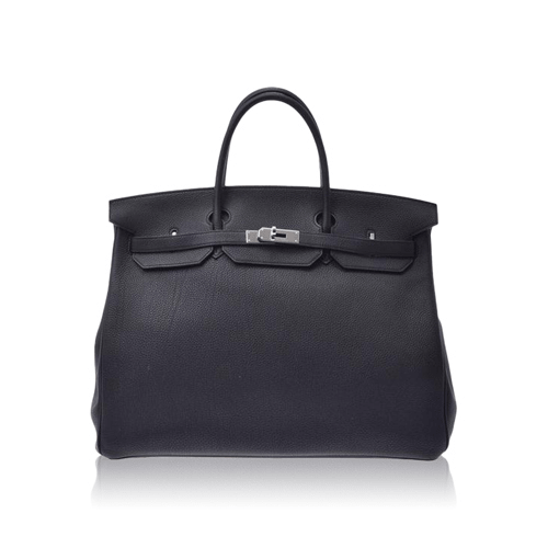 エルメス バーキン40ブラックトゴ シルバー金具