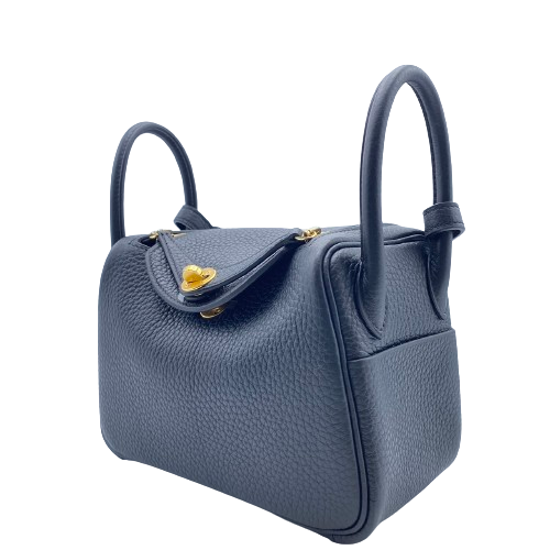 【現金特価】エルメス リンディミニ ノワール トリヨンクレマンス ゴールド金具 W刻印