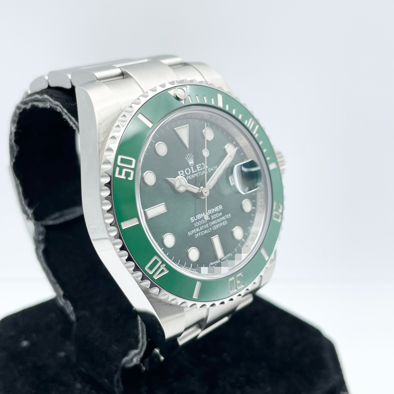 ロレックス サブマリーナ デイト 116610LV グリーン オイスターブレス 40mm