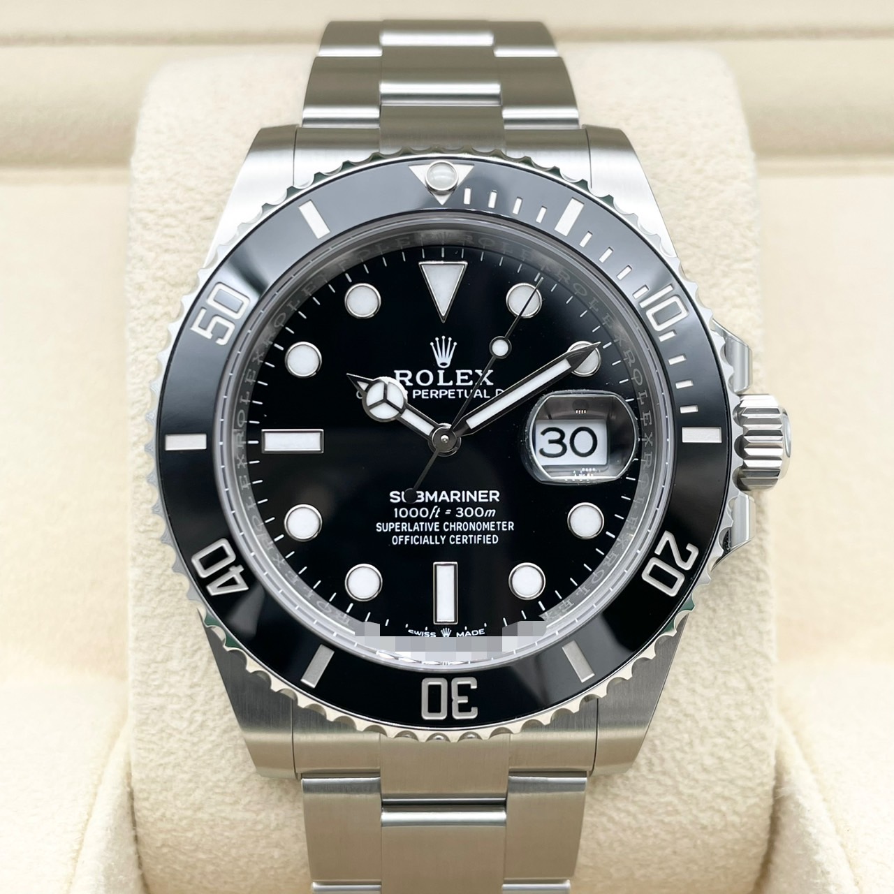 【一部正規店保護シール付き！】ロレックス サブマリーナデイト 126610LN ブラック 41mm