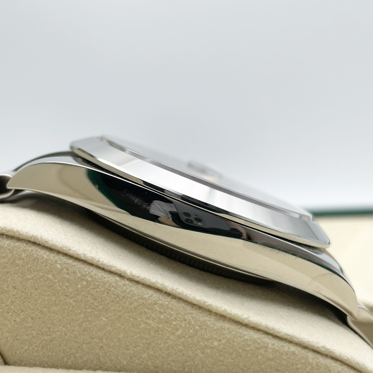 ロレックス デイトジャスト 126300 ミントグリーン オイスターブレスレット 41mm