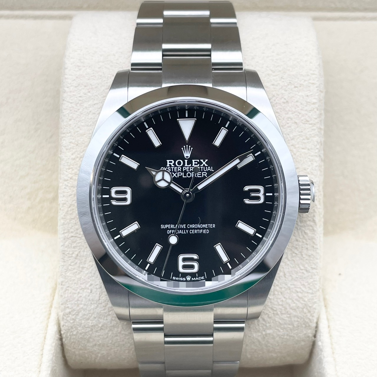 ロレックス エクスプローラー 224270 ブラック ステンレススチール 40mm