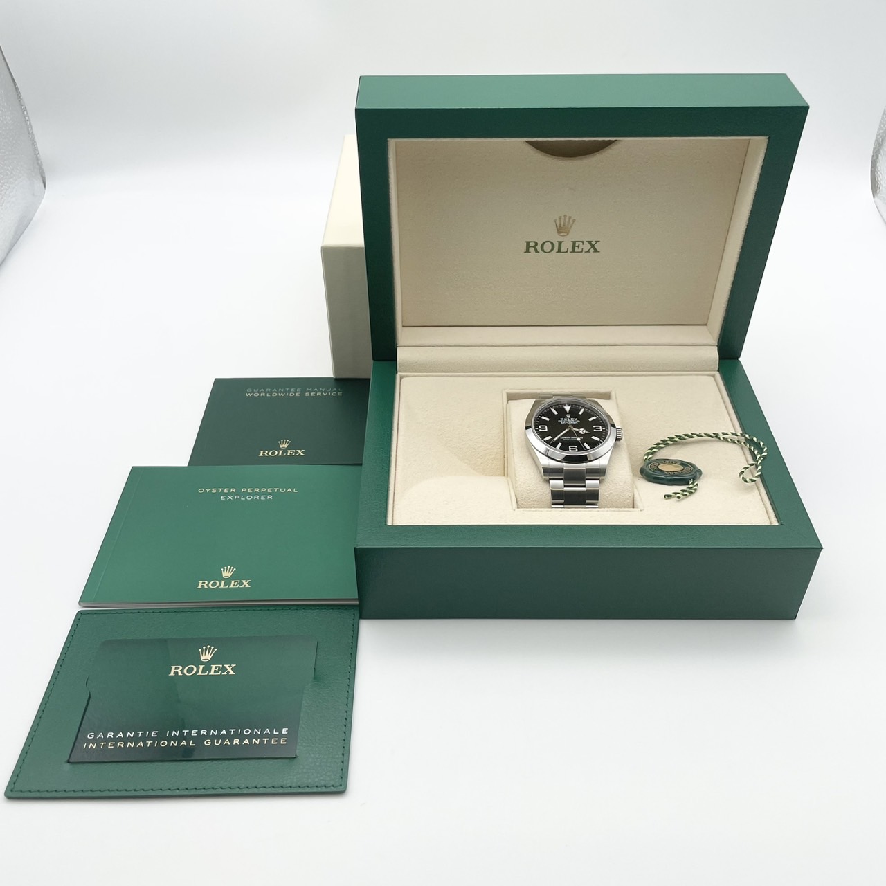 ロレックス エクスプローラー 224270 ブラック ステンレススチール 40mm