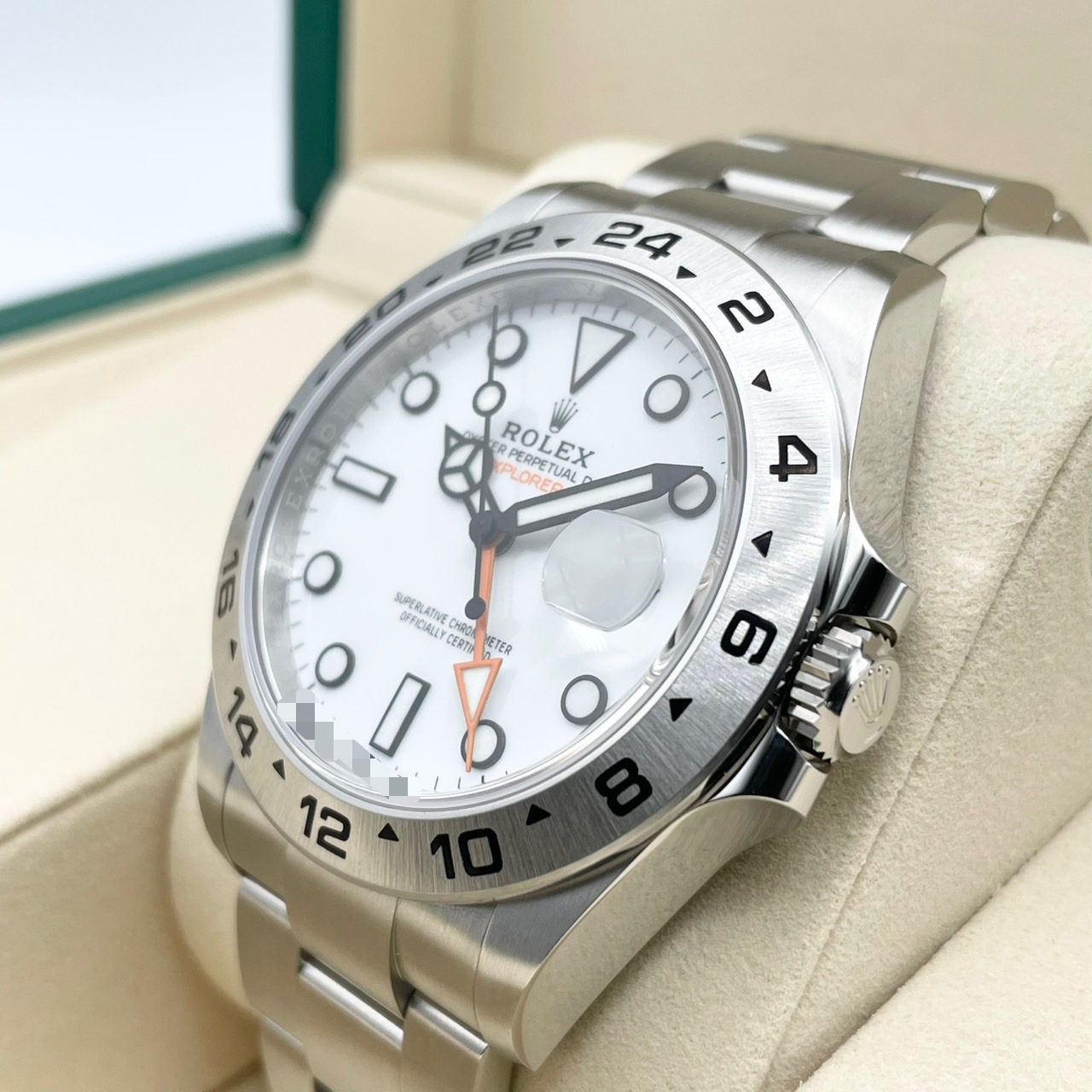 ロレックス エクスプローラーII 226570 ホワイト オイスターブレスレット 42mm