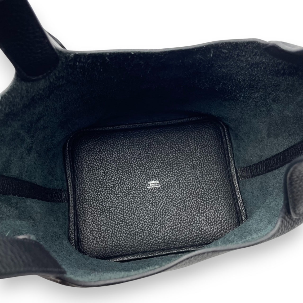 【新品未使用】エルメス ピコタンロック MM ノワール シルバー金具 K刻印 エルメス ピコタンロック MM ノワール トリヨンクレマンス