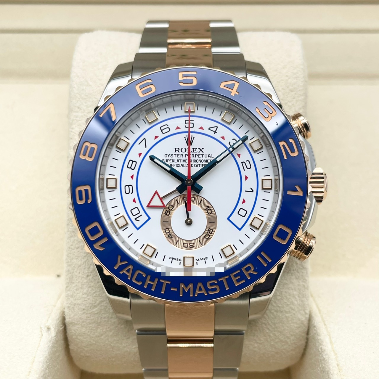 ロレックス ヨットマスター II 116681 ホワイト 44ｍｍ