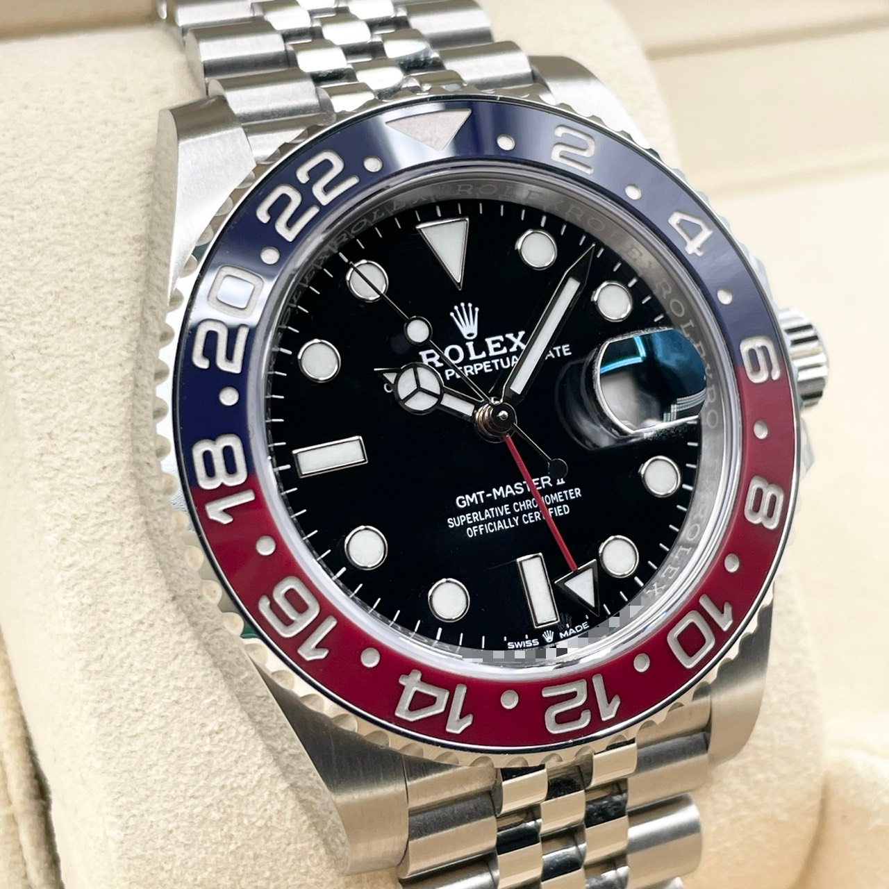 ロレックス GMTマスターII 126710BLRO ペプシ ジュビリーブレス ブラック 40mm