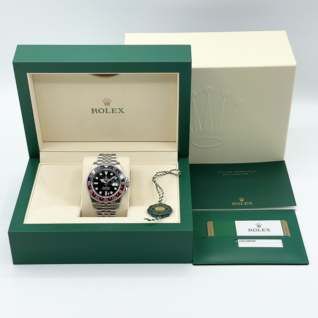 ロレックス GMTマスターII 126710BLRO ペプシ ジュビリーブレス ブラック 40mm