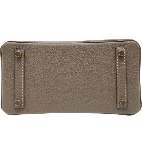 エルメス バーキン25 エトゥープトゴ ゴールド金具 B刻印