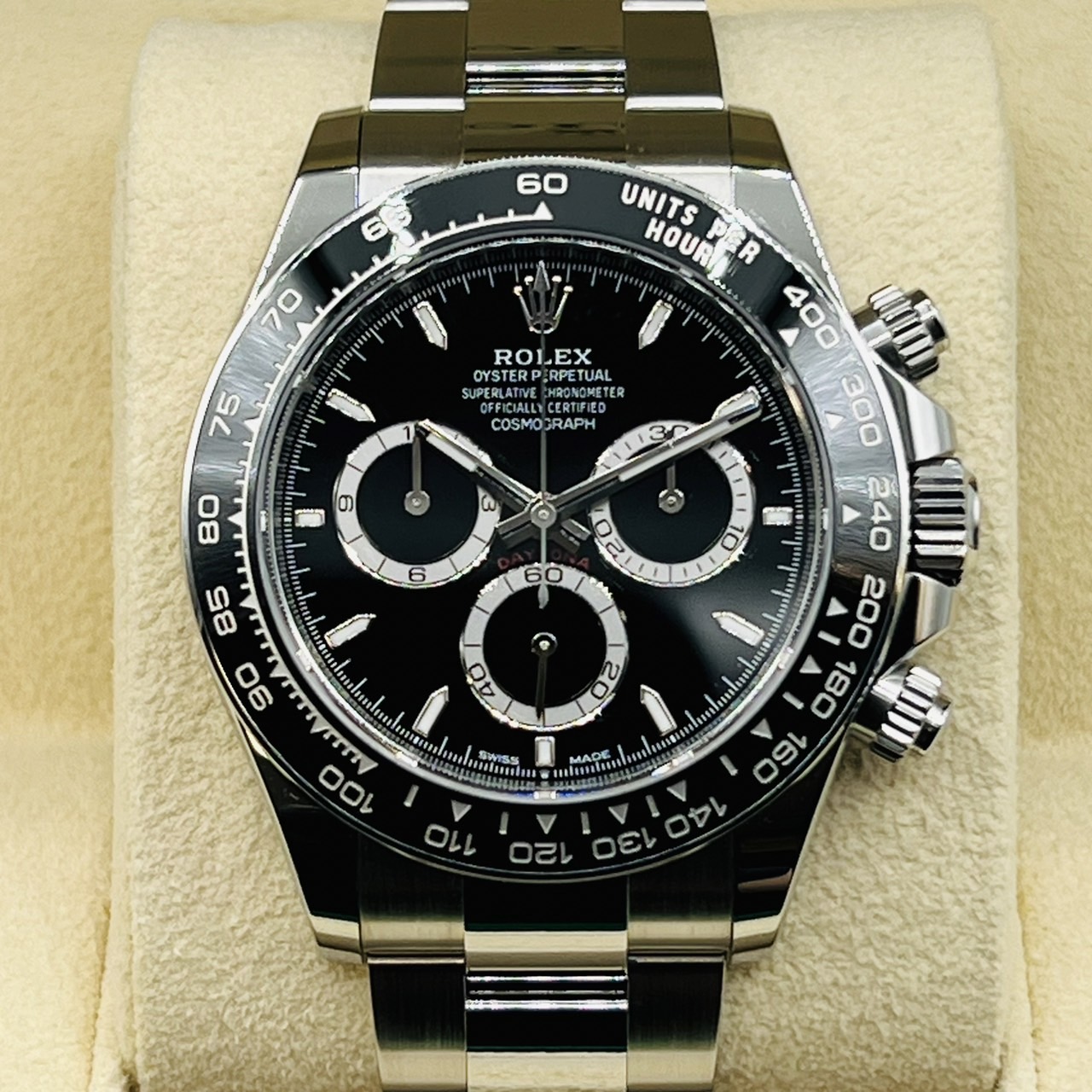 2023年新作】ロレックス デイトナ 126500LN ブラック 40mm ステンレス 