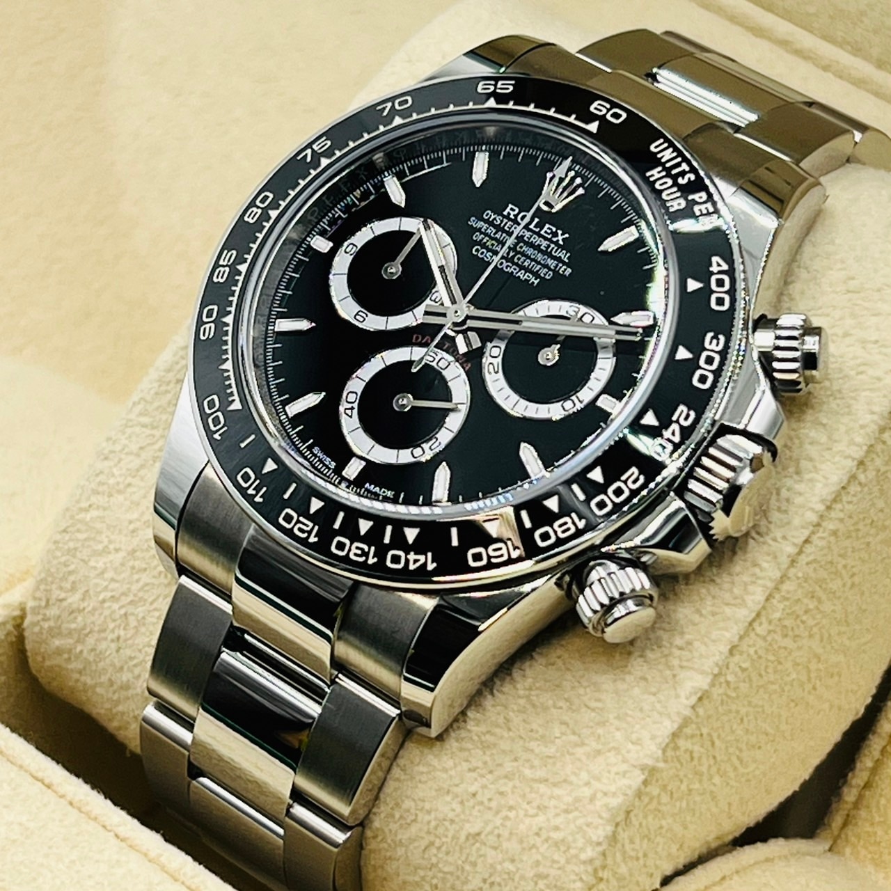 ROLEX デイトナ ブラック ステンレス 2023年新作】ロレックス デイトナ 126500LN ブラック 40mm ステンレス