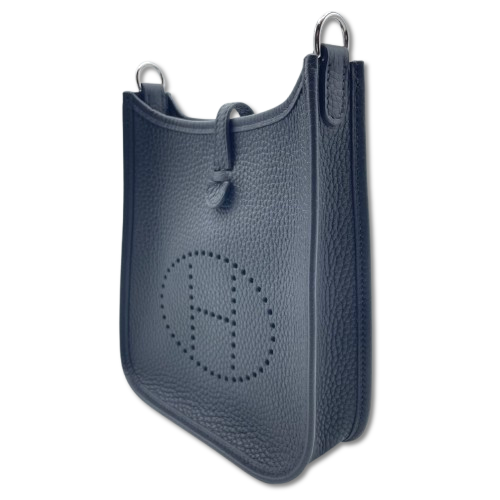 エルメス ミニエヴリン アマゾーヌ TPM ノワール トリヨンクレマンス シルバー金具 K刻印