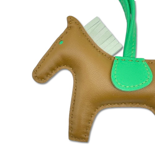 美品✨HERMES エルメス ロデオチャームPM クレxヴェールフィズ