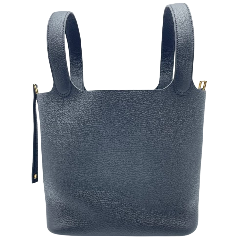 【新品未使用】HERMES ピコタンロック PMサイズ　エベンヌ　K刻印 新品未使用】HERMES ピコタンロック PMサイズ エベンヌ K刻印