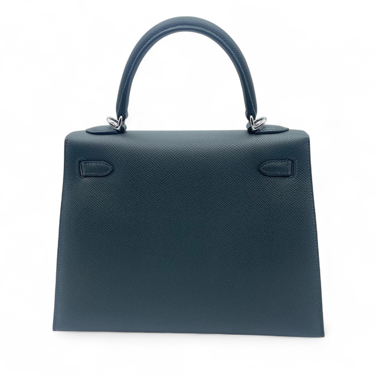 エルメス ケリー 25 ヴェールマングローブ エプソン シルバー金具 K