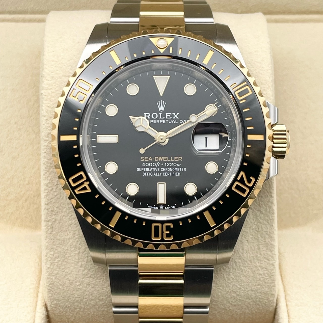 【新ギャラ付属！】ロレックス シードゥエラー 126603 ブラック 43mm