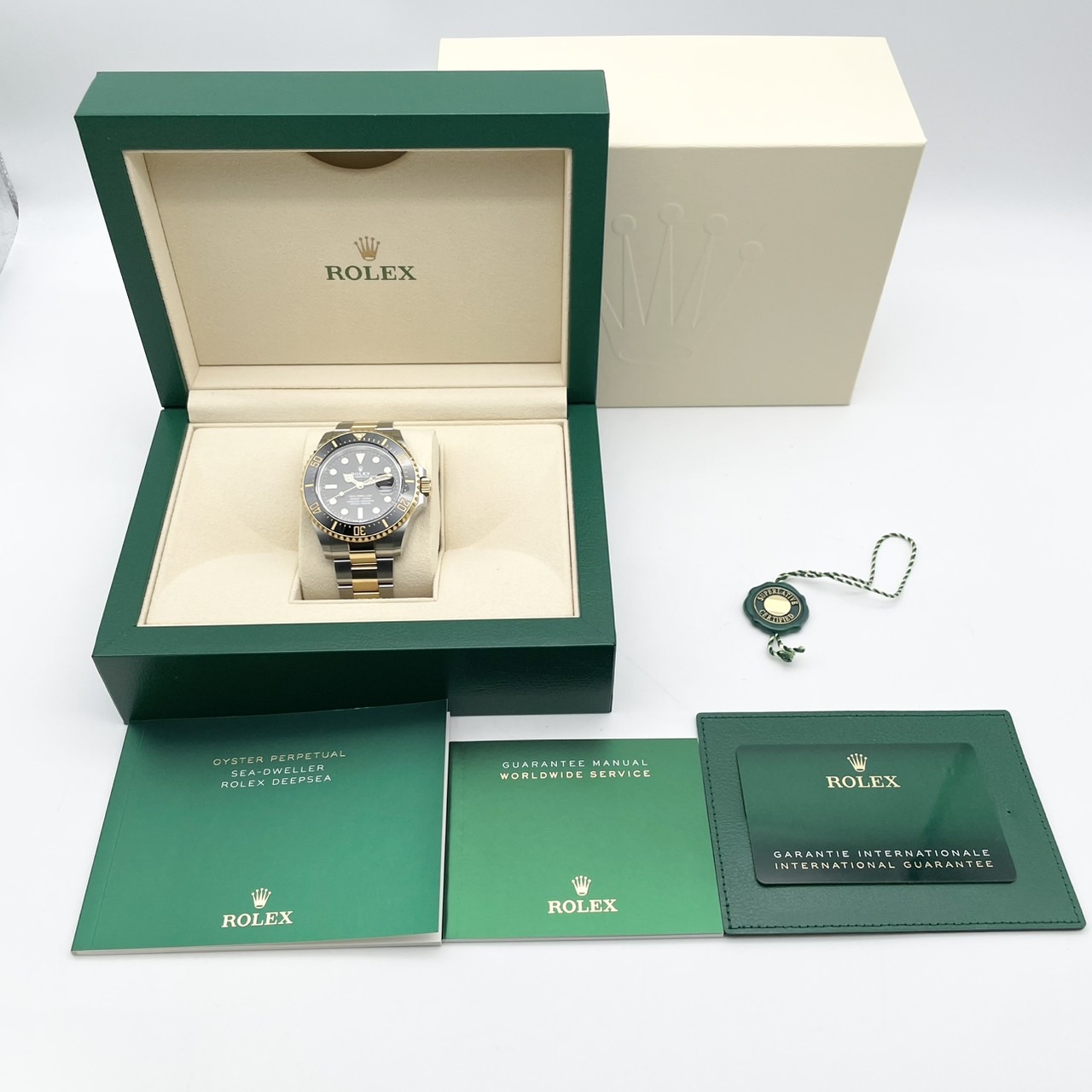 【新ギャラ付属！】ロレックス シードゥエラー 126603 ブラック 43mm