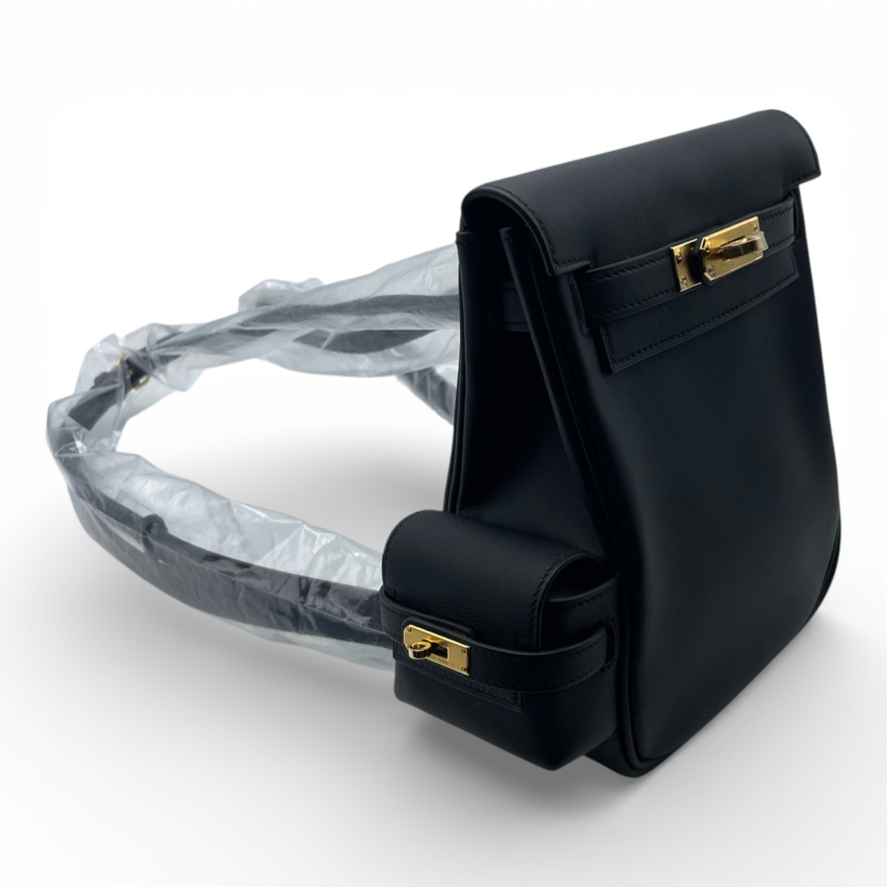 エルメス ケリージャンプ ノワール スイフト ゴールド金具 K刻印