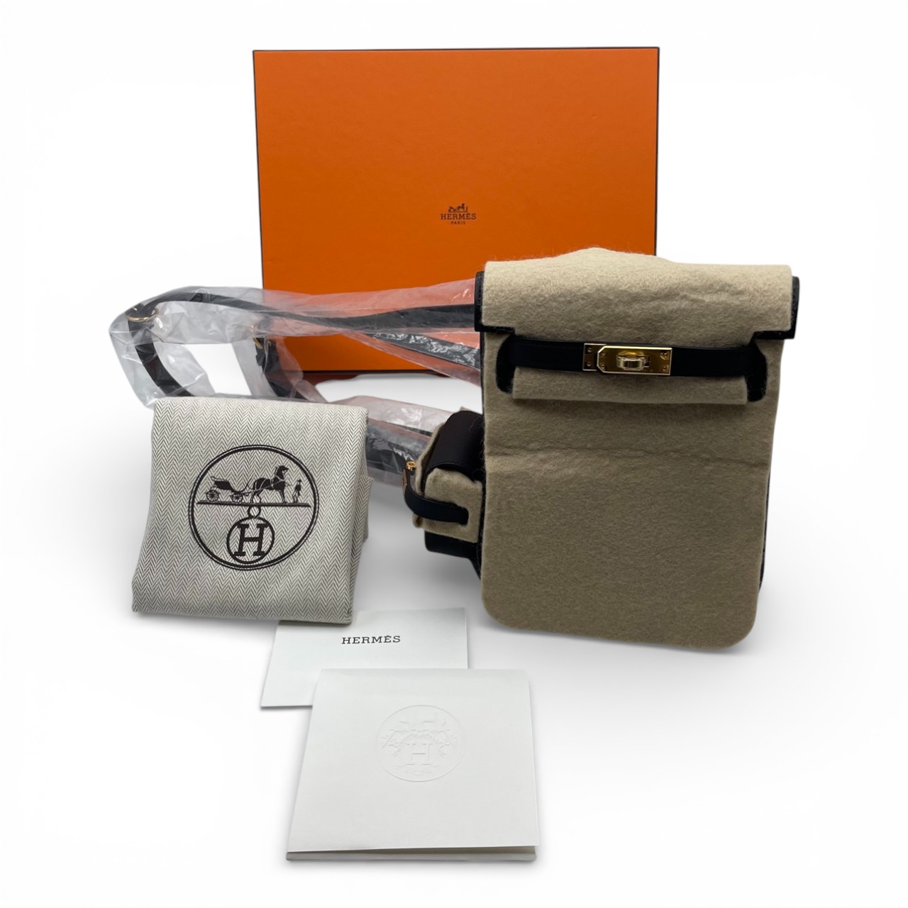 エルメス ケリージャンプ ノワール スイフト ゴールド金具 K刻印