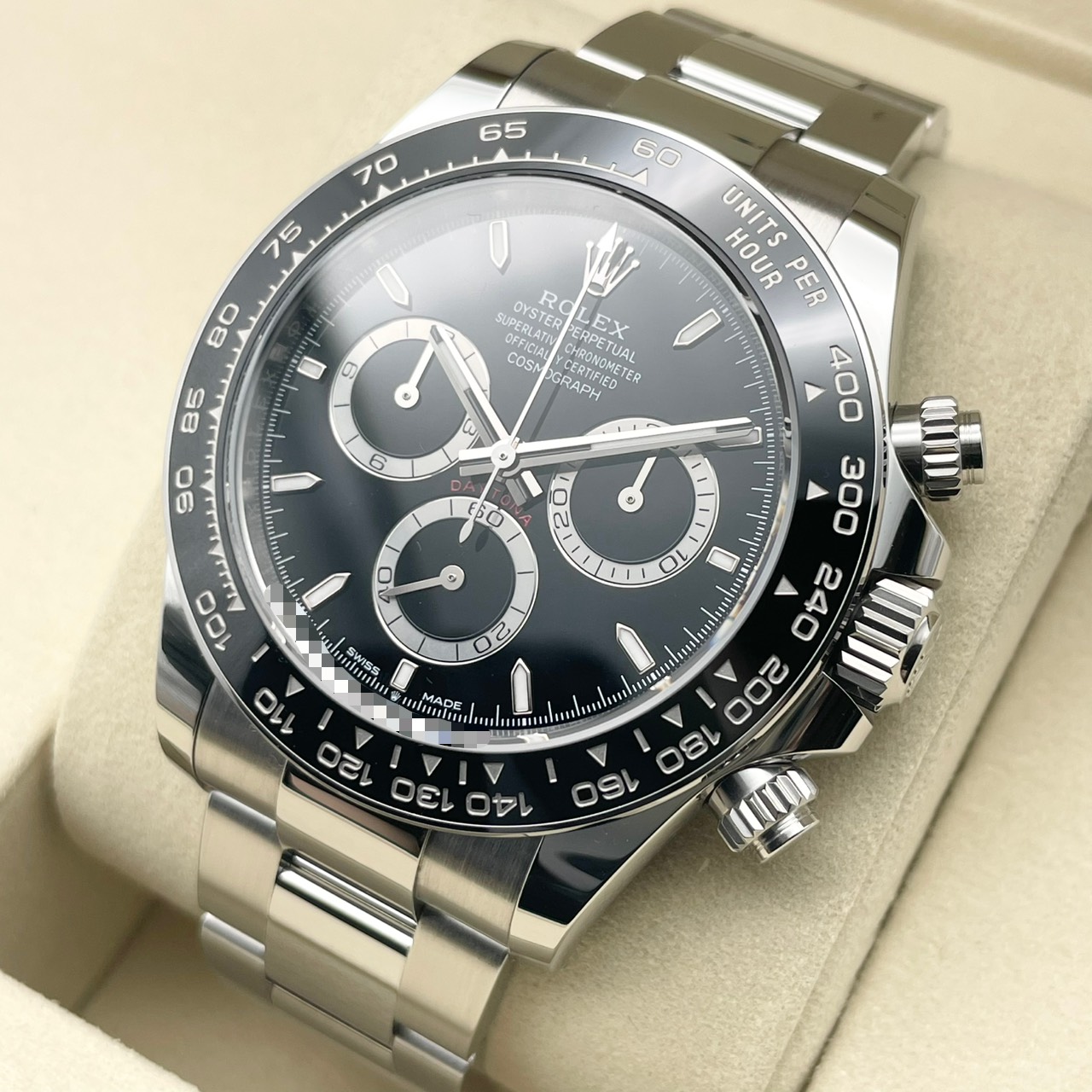 ロレックス デイトナ 126500LN ブラック ステンレススチール オイスターブレス 40mm