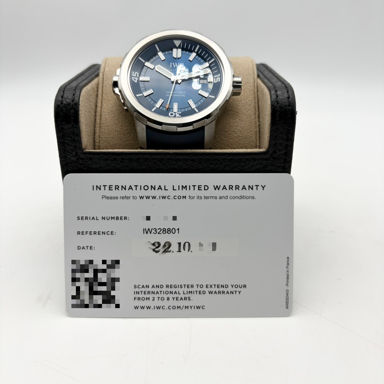 IWC アクアタイマー IW328801ブルー ステンレススチール 42mm