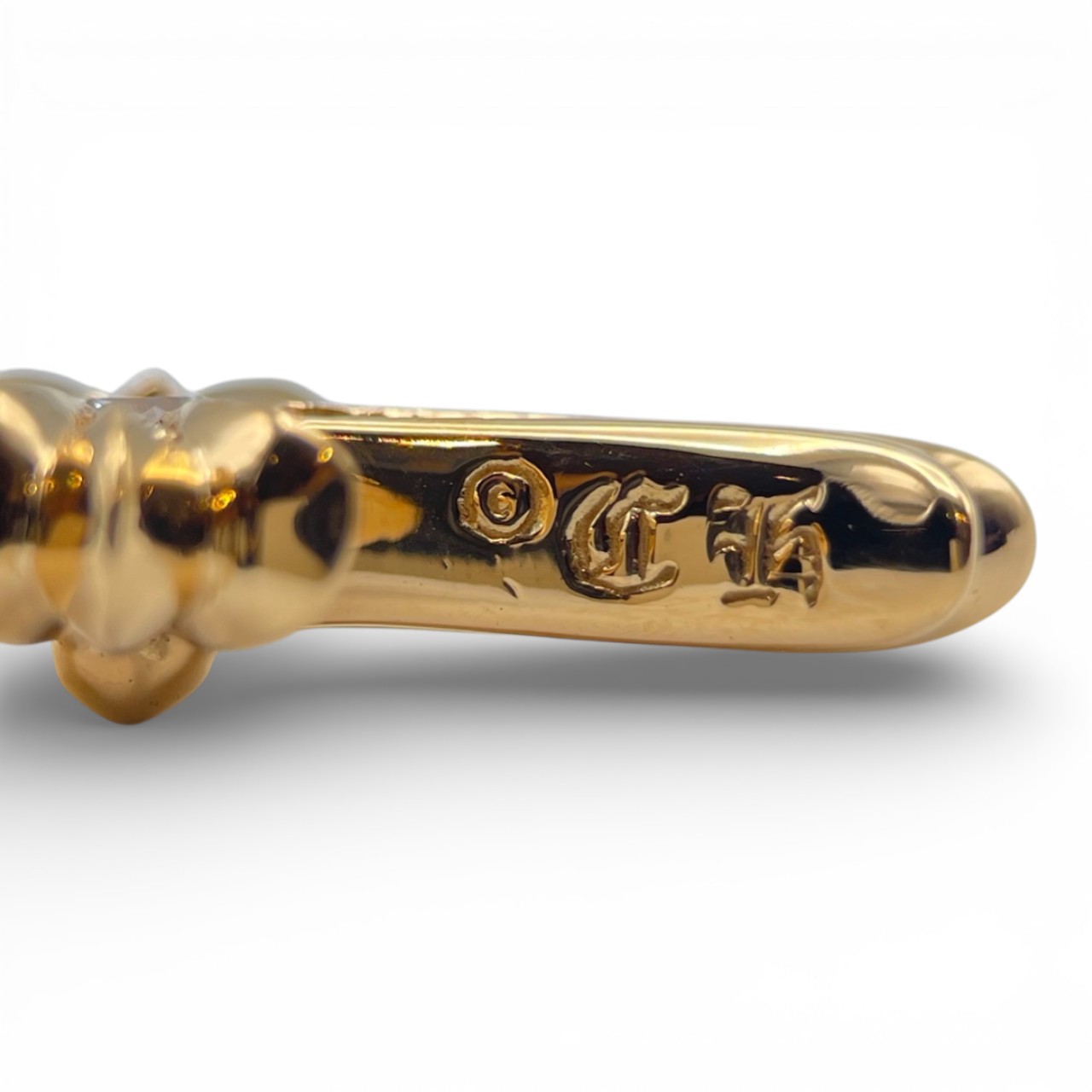 クロムハーツ タイニーCHクロスチャーム 22k/パヴェダイヤモンド