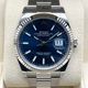 ロレックス デイトジャスト 126234 ブルー オイスターブレス 36mm