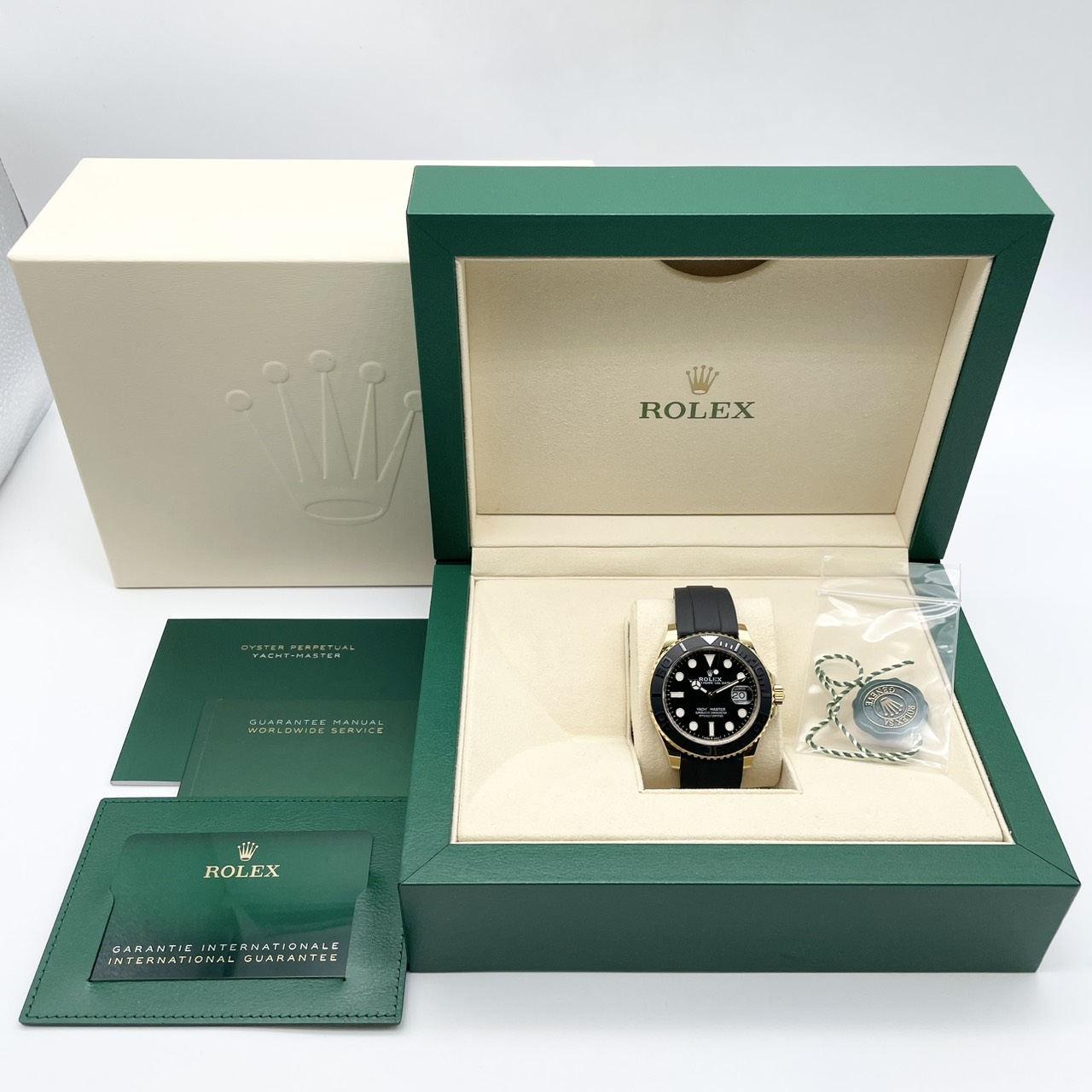 ロレックス ヨットマスター 226658 ブラック イエローゴールド 42mm