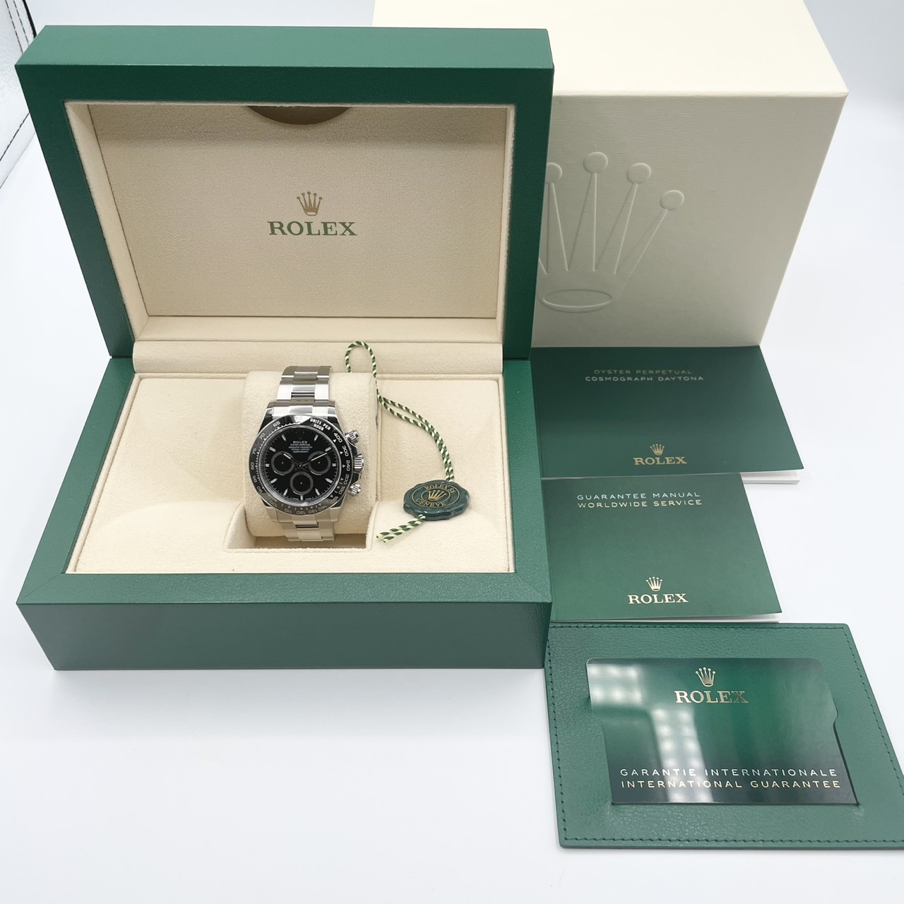 ロレックス デイトナ 126500LN ステンレススチール オイスターブレス ブラック 40mm