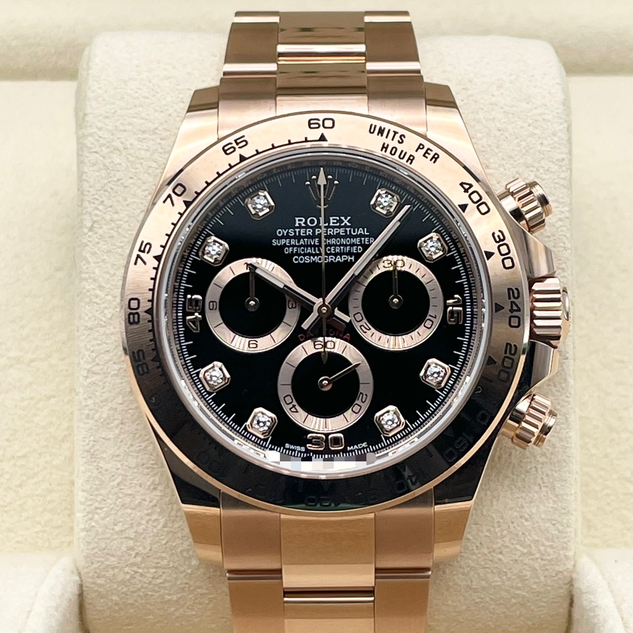 ロレックス デイトナ 116505G エバーローズーゴールド ブラック 40mm