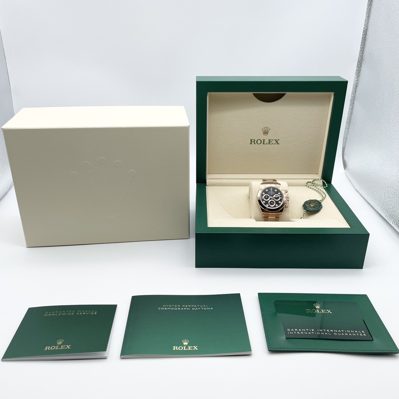 ロレックス デイトナ 116505G エバーローズーゴールド ブラック 40mm