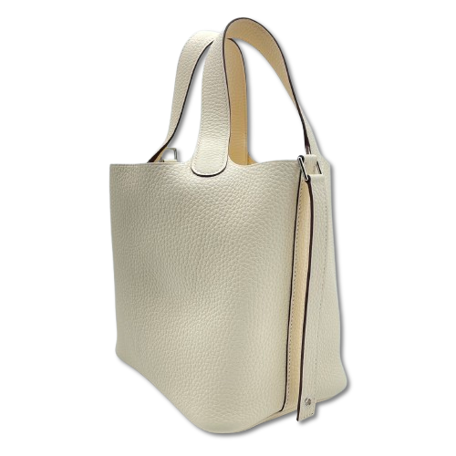 エルメス ピコタンロック PM ナタ トリヨンクレマンス シルバー金具 K刻印