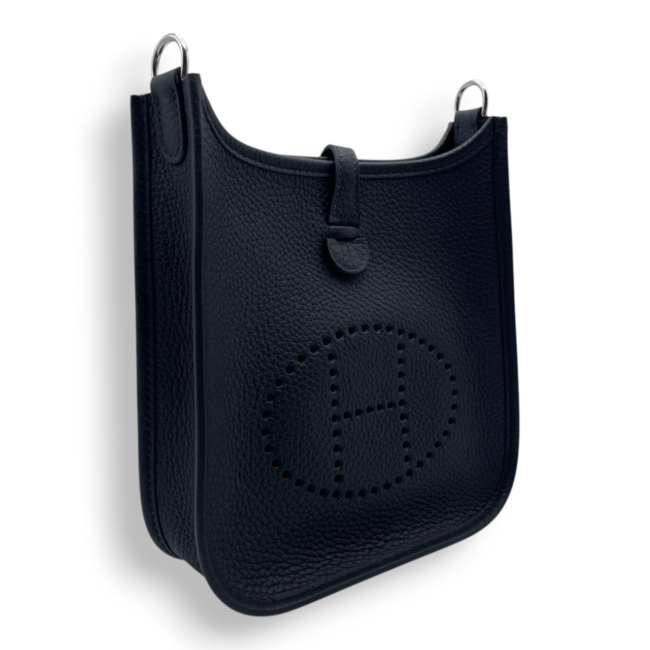 エルメス ミニエヴリン アマゾーヌ TPM ノワール トリヨンクレマンス シルバー金具 K刻印