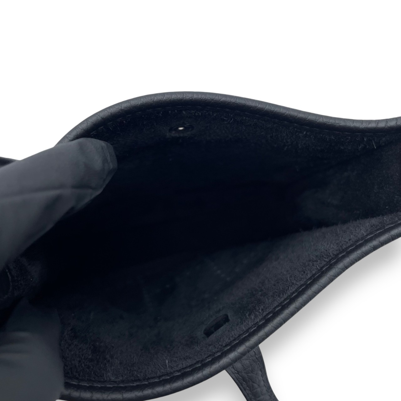 エルメス ミニエヴリン アマゾーヌ TPM ノワール トリヨンクレマンス シルバー金具 K刻印