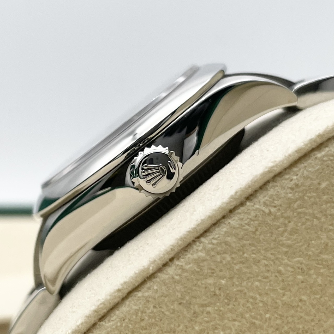 ロレックス オイスターパーペチュアル 276200 メッドブルー オイスターブレスレット 28mm