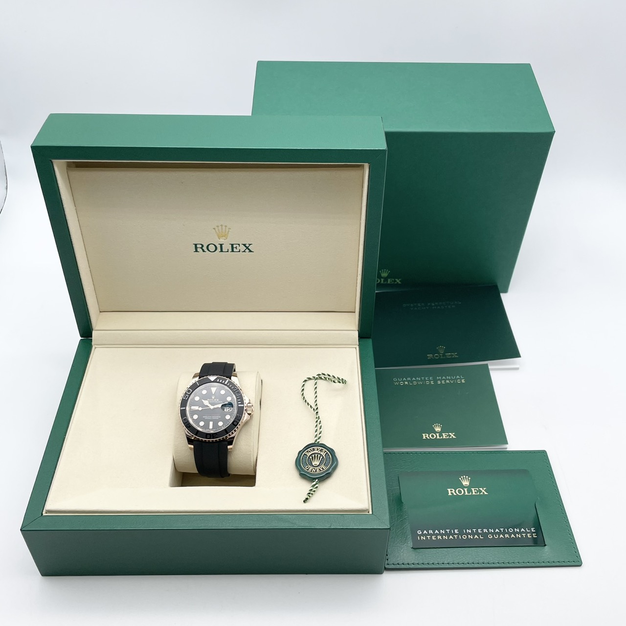 ロレックス ヨットマスター 126655 エバーローズゴールド ブラック 40mm